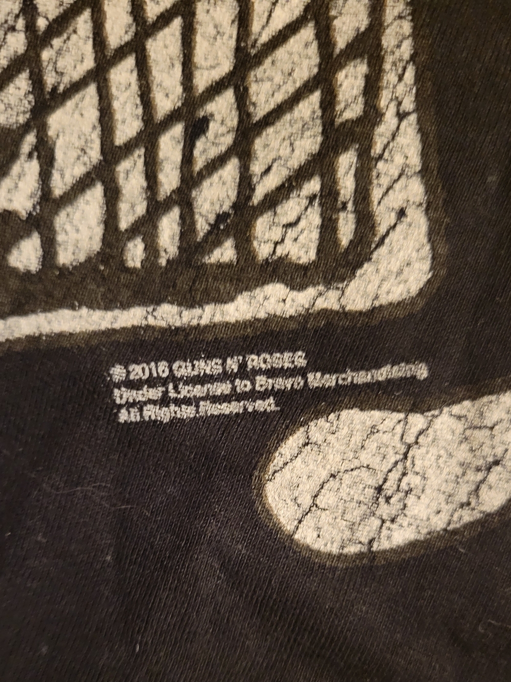 2016 Guns N Roses Skull Tee - Picture 2 of 2